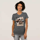 T-shirt Voiture contre train par William Harnden Foster (Devant entier)