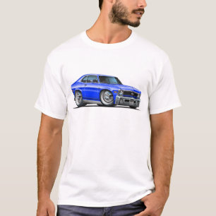 T-shirt Voiture de bleu de nova de Chevy
