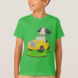 T-shirt Voiture de chien