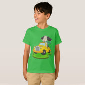 T-shirt Voiture de chien (Devant entier)