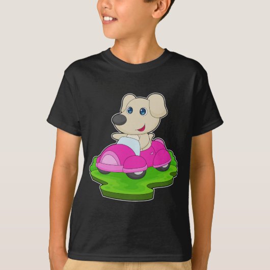 T-shirt Voiture de chien (Devant)