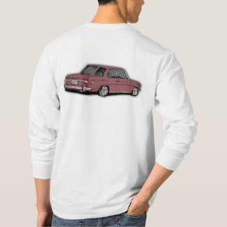 T-shirt Voiture de classique de BMW 2002 en couleurs