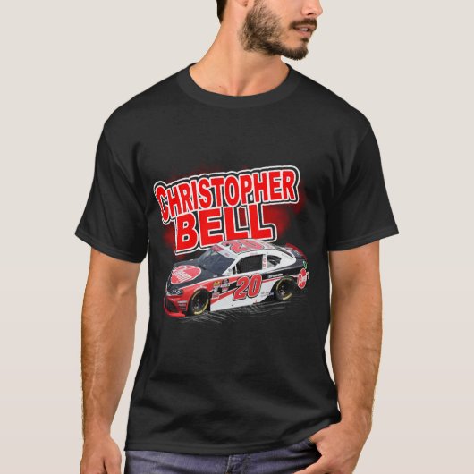 T-shirt Voiture de conduite Christopher Bell Xfinity (Devant)