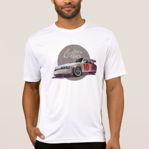T-shirt voiture de course de fiction Custon concept