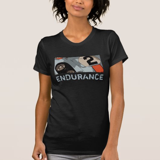T-SHIRT VOITURE DE COURSE D'ENDURANCE - #2 (Devant)