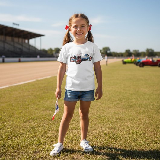 T-shirt Voiture de course vintage classique Auto