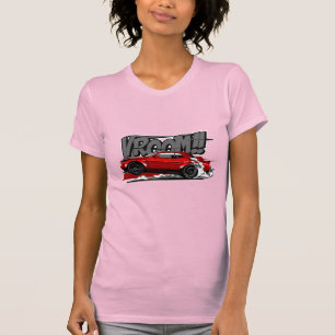 T-shirt VOITURE DE COURSE VROOM À VITESSE COMPLÈTE! T-shir