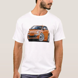 T-shirt Voiture de cuivre de Fiat 500