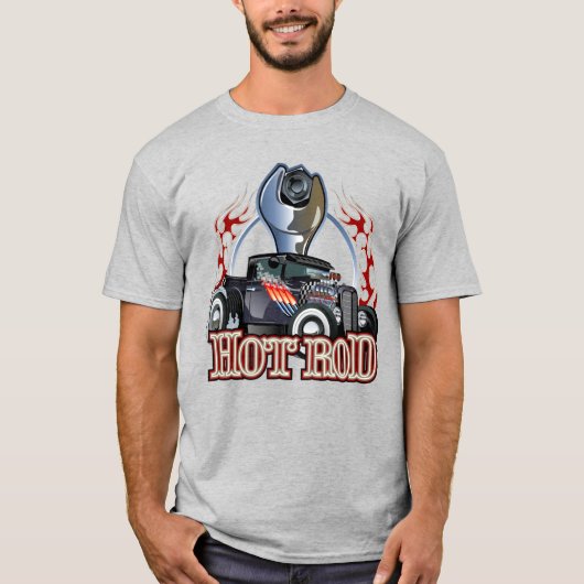 T-shirt Voiture de dessin (Devant)