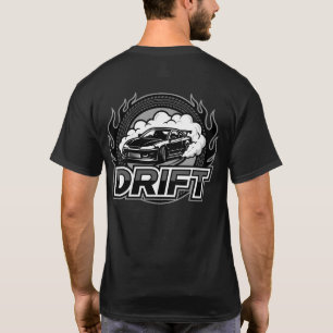 T-shirt voiture de drift