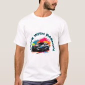 T-shirt Voiture de luxe sportive (Devant)