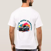 T-shirt Voiture de luxe sportive (Dos)