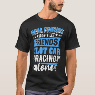 T-shirt Voiture de piste de course de piste de course à ma