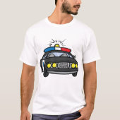 T-shirt Voiture de police (Devant)