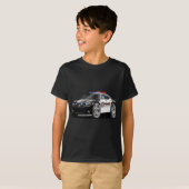 T-shirt Voiture de police de chargeur de Dodge (Devant entier)