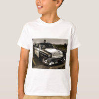 Voiture de police vintage