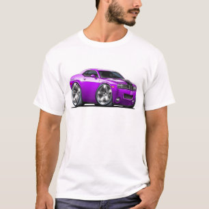 T-shirt Voiture de pourpre de challengeur
