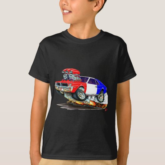T-shirt Voiture de RedWhiteBlue de javelot d'AMC (Devant)