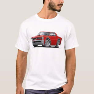 T-shirt Voiture de rouge de 1965 GTO