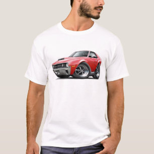 T-shirt Voiture de rouge de 1970 AMX