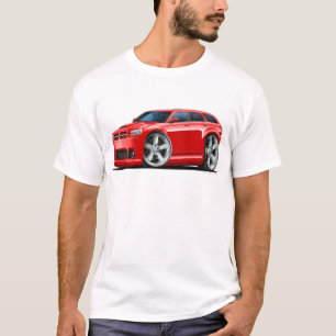 T-shirt Voiture de rouge de magnum de Dodge