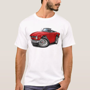 T-shirt Voiture de rouge de Triumph TR6