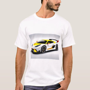 T-shirt Voiture de sport avec design élégant et esthétique