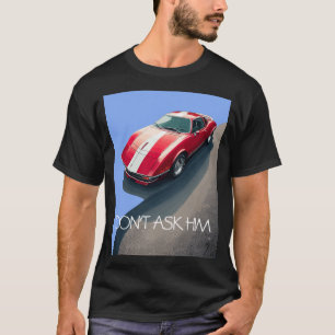 T-shirt Voiture de sport classique RED