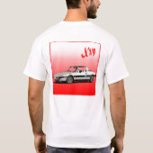 T-shirt Voiture de sport X1/9 (Dos)