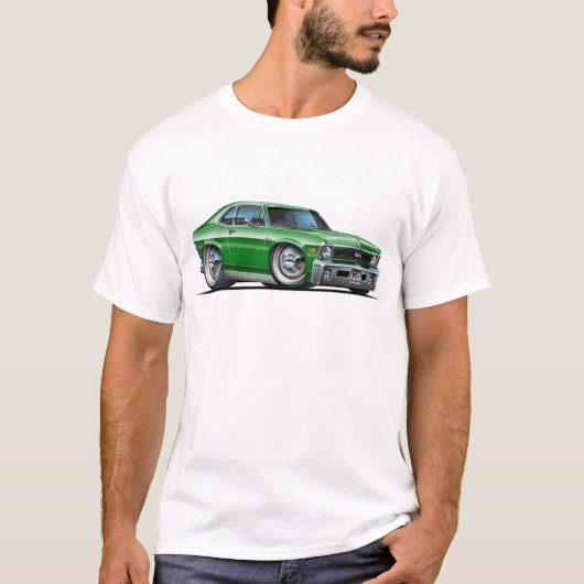 T-shirt Voiture de vert de nova de Chevy (Devant)