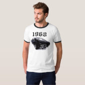 T-shirt Voiture deux-volumes 1968 (Devant entier)