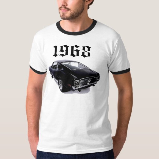 T-shirt Voiture deux-volumes 1968 (Devant)