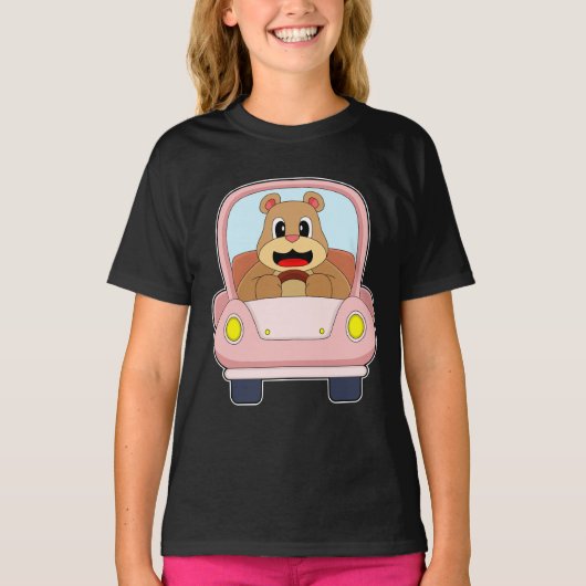 T-shirt Voiture d'ours (Devant)