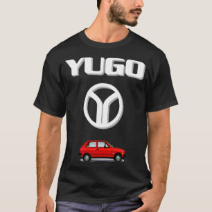 T-shirt voiture du logo Yugo