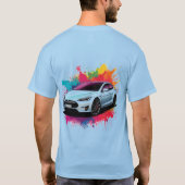 T-shirt Voiture électrique moderne (Dos)
