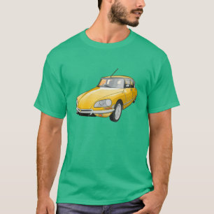 T-shirt voiture jaune