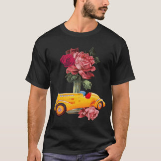 T-shirt Voiture jaune classique