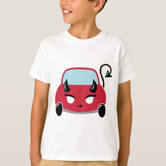 T-shirt voiture Kawaii Devil (Devant)