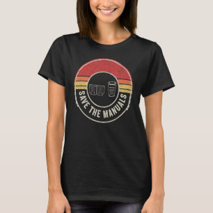 T-shirt Voiture Lover Cadeau Vintage Rétro Enregistrer Les