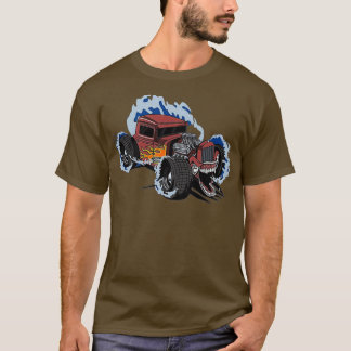 T-shirt Voiture Monster Road Hot