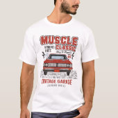 T-shirt Voiture Muscle Classique (Devant)