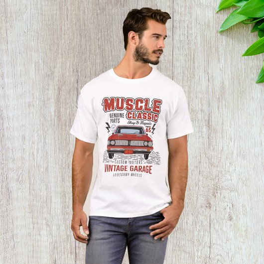 T-shirt Voiture Muscle Classique