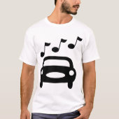 T-shirt Voiture musicale (Devant)