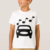 T-shirt Voiture musicale (Devant)