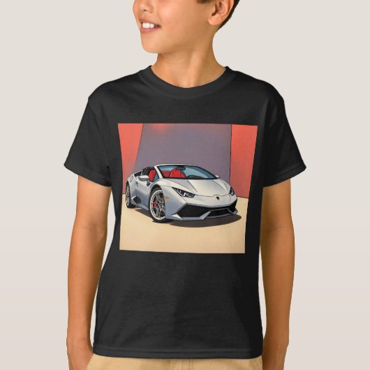 T-shirt Voiture rapide (Devant)
