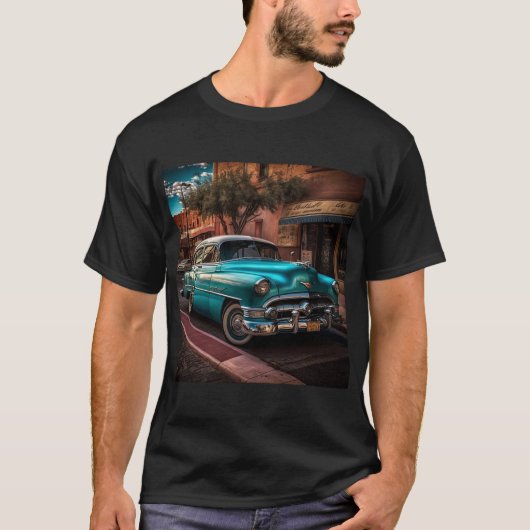 T-shirt Voiture Retro (Devant)