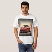 T-shirt voiture rouge (Devant entier)