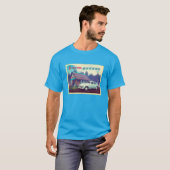 T-shirt Voiture Russe Et Dacha (Devant entier)