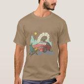 T-shirt Voiture solaire cool (Devant)