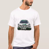 T-shirt Voiture superbe de rassemblement (Devant)